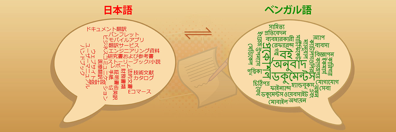 ベンガル語翻訳サービス、東京、日本